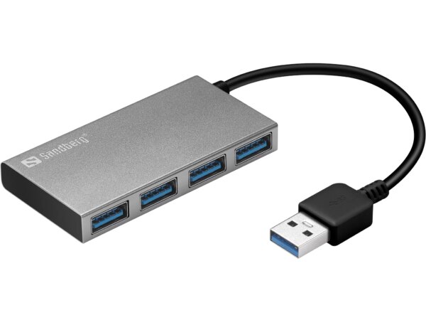 Sandberg 1 USB 3.0 til 4 USB 3.0 Pocket Hub