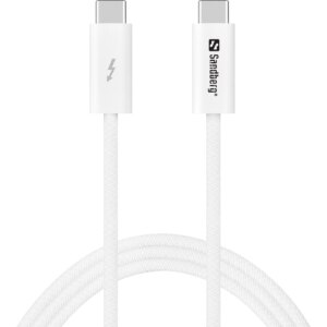 Sandberg USB-C>C kabel USB4 240W+40Gbps, 1M
