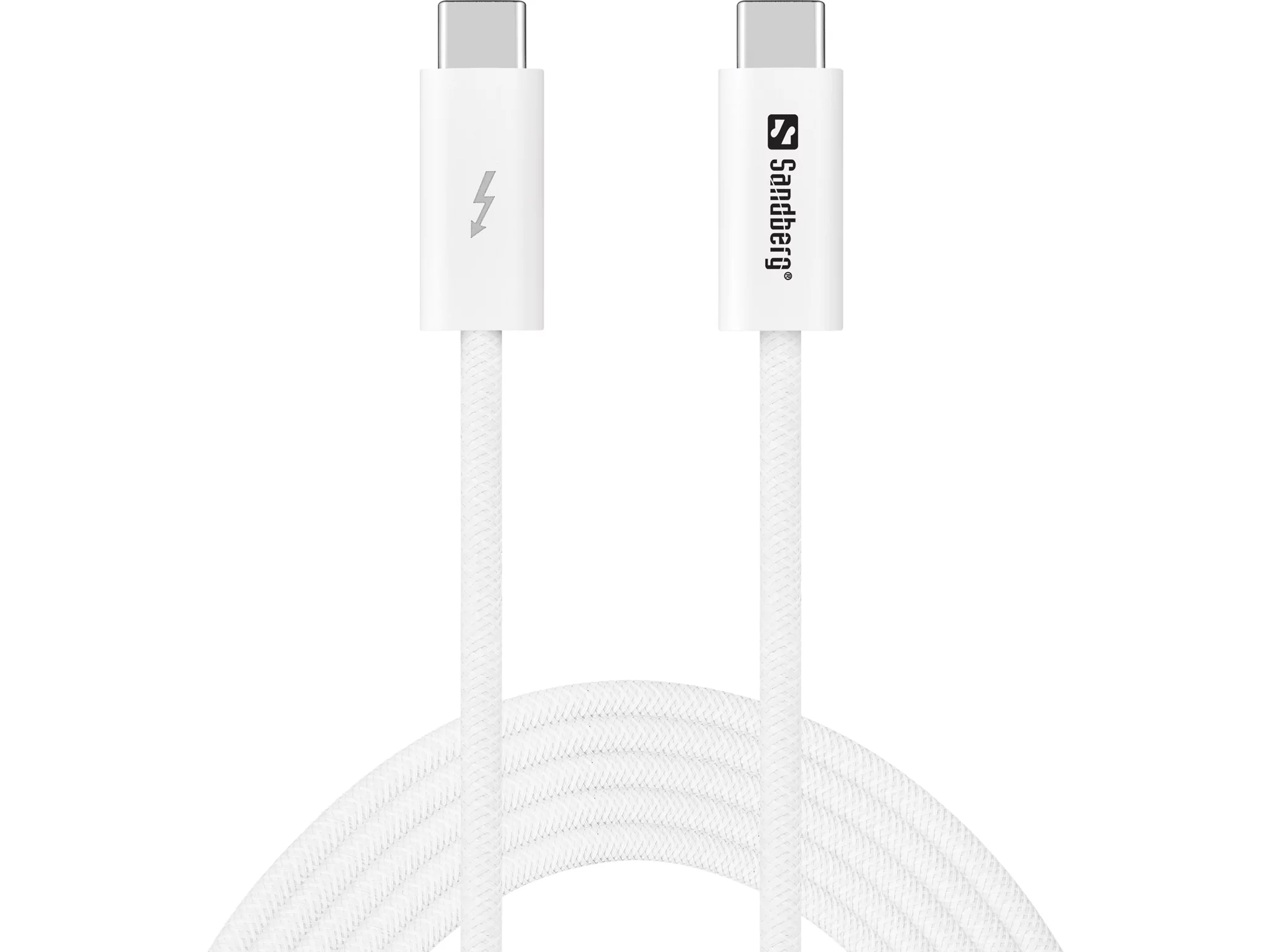Sandberg USB-C>C kabel USB4 240W+40Gbps, 2M