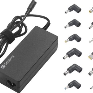 Sandberg AC Adapter til bærbar 90W EU+UK