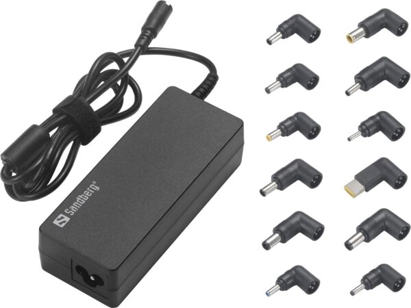 Sandberg AC Adapter til bærbar 90W EU+UK