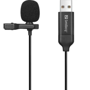 Sandberg Streamer USB Clip Microphone