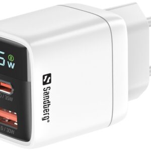 Sandberg 2in1 Charger 1xUSB-C 1xUSB 35W