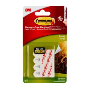 3M Command Plakatstrips (12 strips)