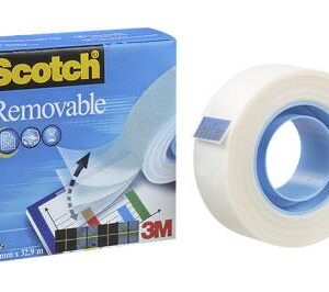 3M Scotch Magic Tape 811, 19 mm x 33 m, flytbar