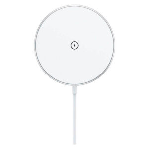 Kompatibel Magsafe Qi Trådløs oplader, 15 W, Hvid
