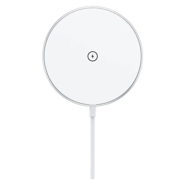 Kompatibel Magsafe Qi Trådløs oplader, 15 W, Hvid