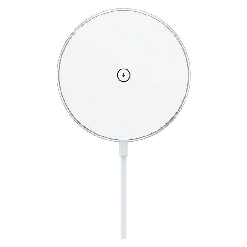 Kompatibel Magsafe Qi Trådløs oplader, 15 W, Hvid