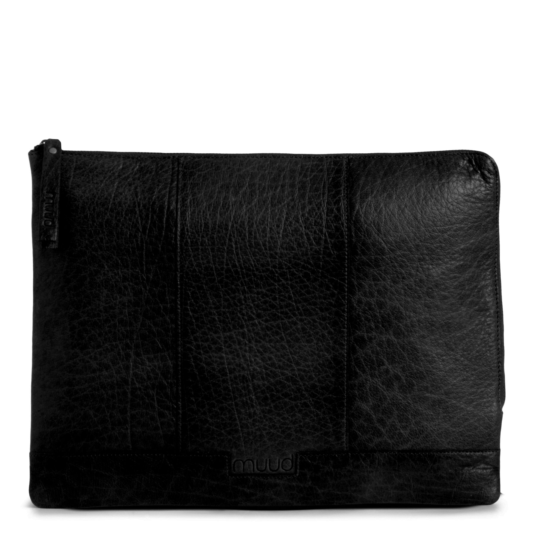 Muud Copenhagen Computer Sleeve 15" - Læder, Sort