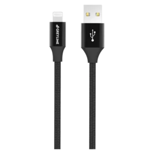GreyLime USB-Lightning Kabel 1 m - Sort