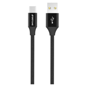 GreyLime USB til USB-C Kabel 1 m - Sort