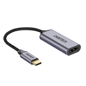 Choetech Hub, USB Type C til HDMI, 4K 60Hz, grå