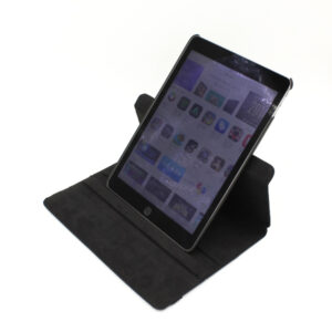iPad cover - Rotating PU læder, iPad Air/Air2/9.7, sort