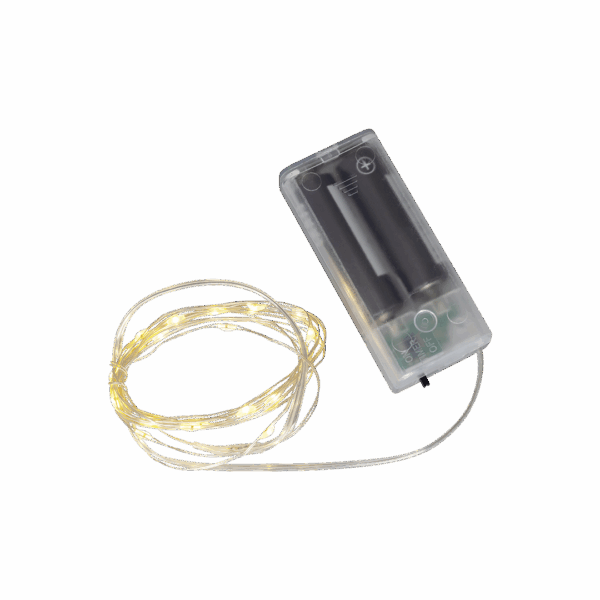 LED Lyskæde, 20 LED, 190 cm