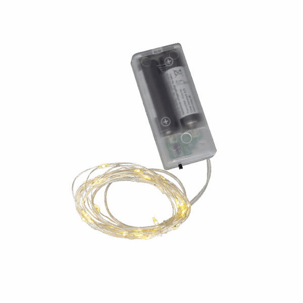 LED Lyskæde, 30 LED, 290 cm