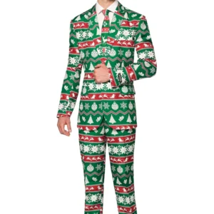 Suitmeister - Christmas Green Nordic EU46