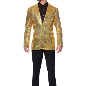Suitmeister - Sequins Gold Blazer EU54