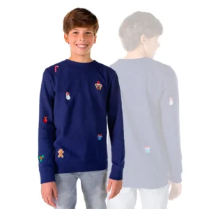 OppoSuits - Sweat Teen X-Mas Icons - Navy L