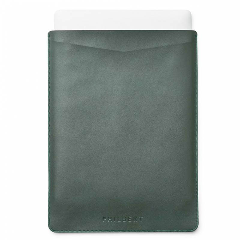 Philbert Ultratynd Sleeve m. Rem til MacBook 15" - Grøn