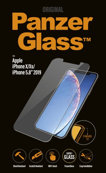 PanzerGlass skærmbeskyttelse iPhone X/Xs/11