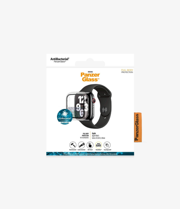PanzerGlass skærmbeskyttelse Apple Watch 4/5/6/SE 40 mm - klar
