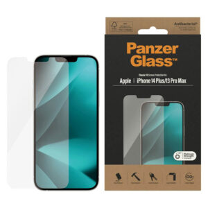 PanzerGlass skærmbeskyttelse iPhone 14 Plus/13 Pro Max - antibakteriel