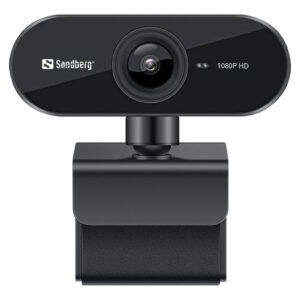 Sandberg USB Webcam Flex 1080P HD, Sort