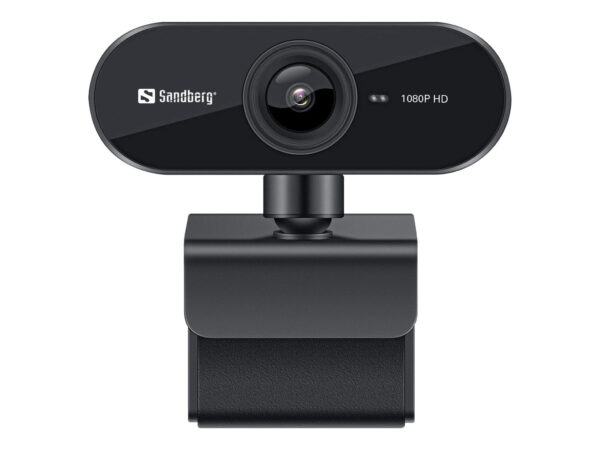 Sandberg USB Webcam Flex 1080P HD, Sort