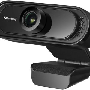 Sandberg USB Webcam 1080P Saver, Sort
