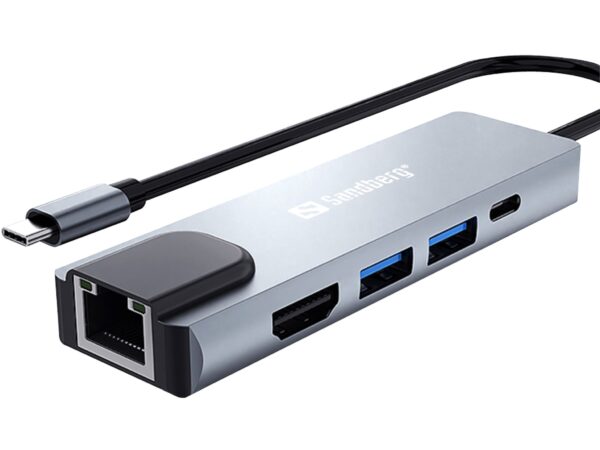 Sandberg USB-C 5in1 Travel Dock Saver