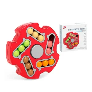 Puzzle Beads - Fidget legetøj (rund), rød