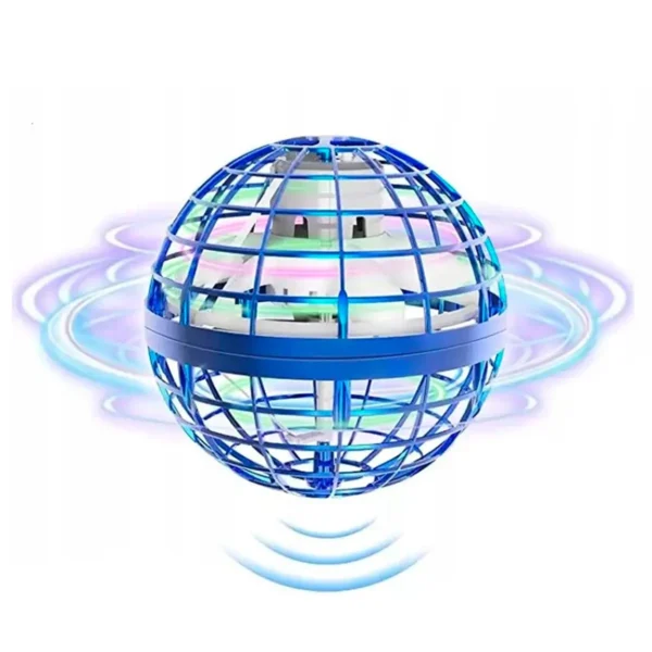 Flynova PRO - Flying Spinner ball, blå