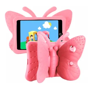 Butterfly cover til iPad Mini 1/2/3/4/5, (7,9"), lyserød