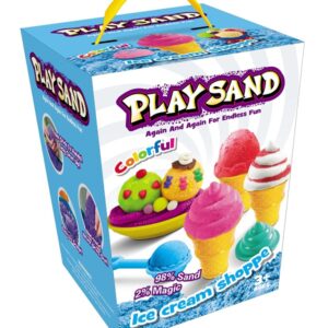 Play Sand - Kinetisk legesand - Ice cream, 908 g (4 farver)
