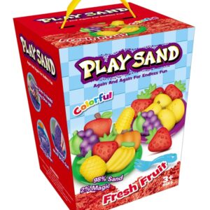 Play Sand - Kinetisk legesand - Frisk frugt, 908 g (4 farver)