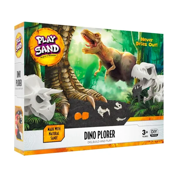 Play Sand - Kinetisk legesand - Dino Plorer