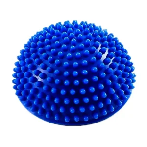 Balance pindsvin med massageknopper, 16 cm, blå