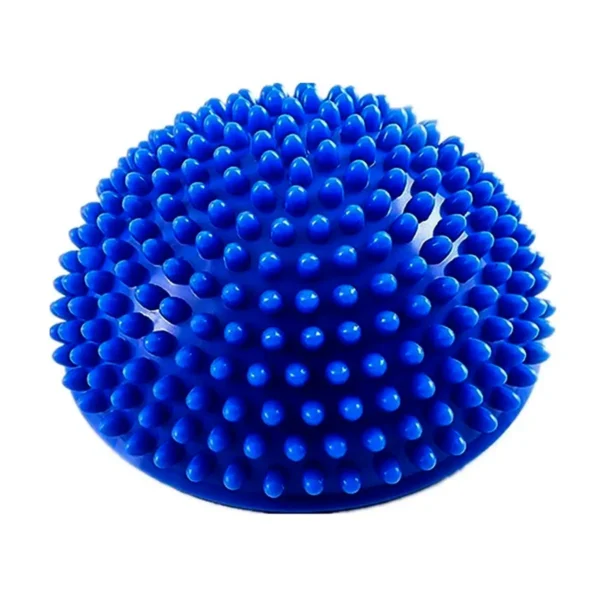 Balance pindsvin med massageknopper, 16 cm, blå