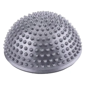 Balance pindsvin med massageknopper, 16 cm, grå