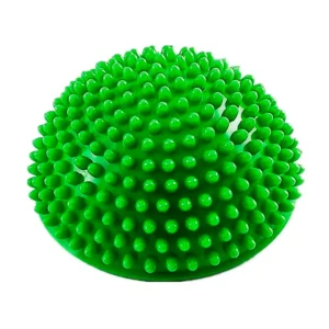 Balance pindsvin med massageknopper, 16 cm, grøn