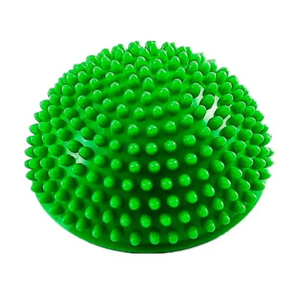 Balance pindsvin med massageknopper, 16 cm, grøn