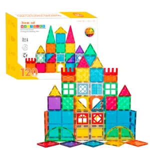 Magnetic Tiles byggesæt 120 stk