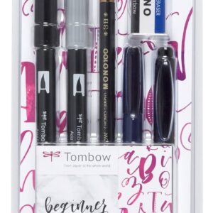 Tombow Hand Lettering Set Beginner, 6 produkter og guide til håndskrift