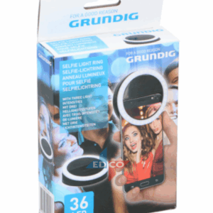 Grundig Selfie Ring Light til mobiltelefon