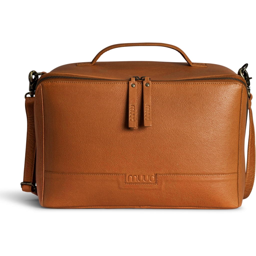 Muud Cleo XL All-in-One Taske - Læder, Whisky