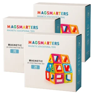 Magsmarters byggesæt, 3 x 30 dele