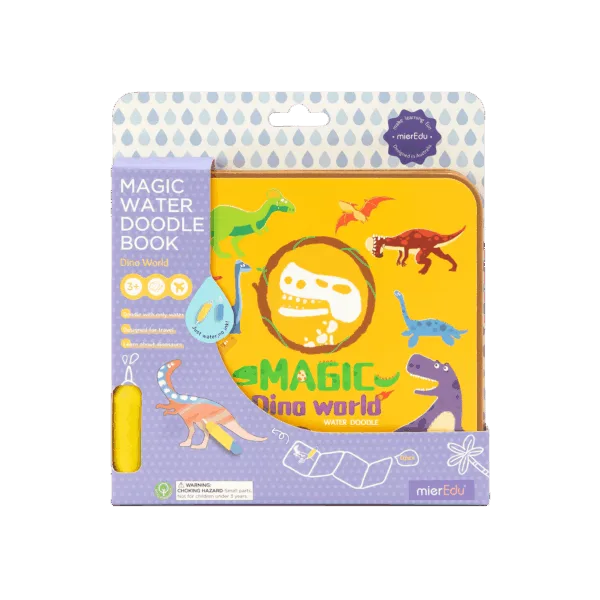mierEdu Vandmalebog - Dino World