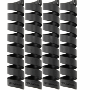 Bluelounge CableCoil ledningsholder,  4-pak, sort