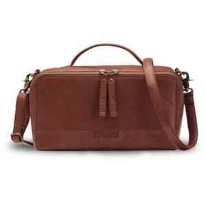 Muud Cleo Midi Taske - Læder, Rich Brown
