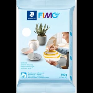 Staedtler FIMO modelleringsler Air 500g, hvid